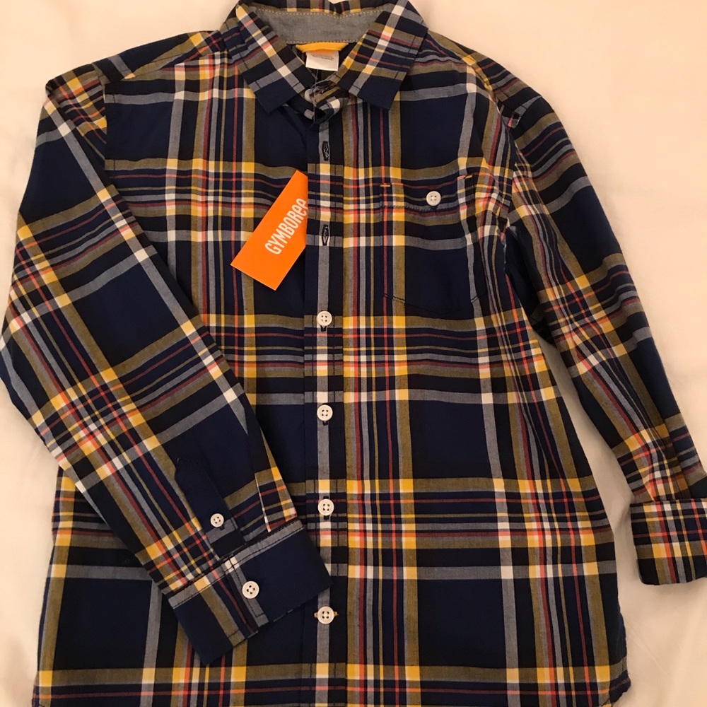 Boys button up collared shirt